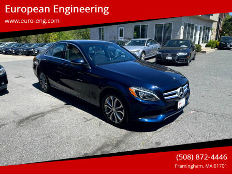 2018 Mercedes-Benz C-Class for sale at European Engineering in Framingham MA
