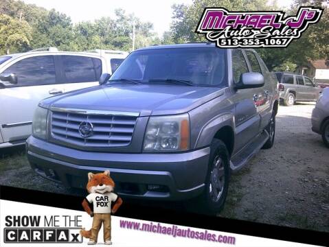 2002 Cadillac Escalade EXT for sale at MICHAEL J'S AUTO SALES in Cleves OH
