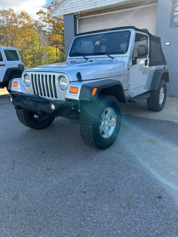 2004 Jeep Wrangler for sale at CROSSROADS AUTOMOTIVE in Scarborough ME