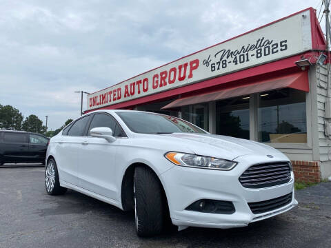 2016 Ford Fusion for sale at Unlimited Auto Group of Marietta in Marietta GA