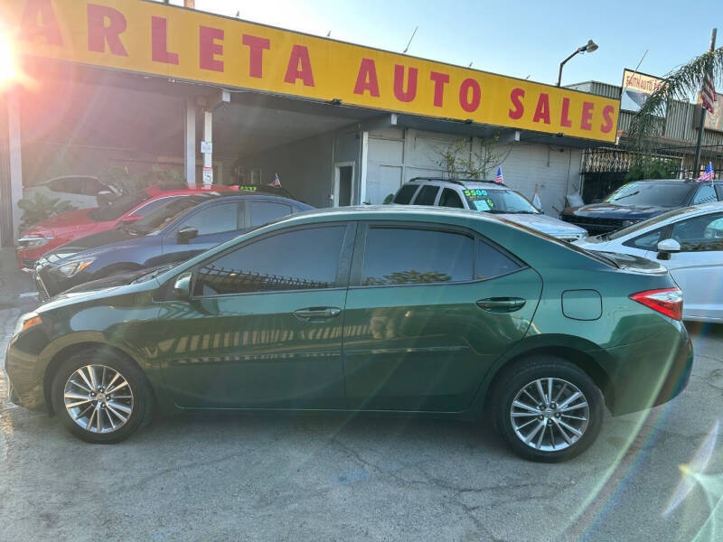 2015 Toyota Corolla LE Eco Plus