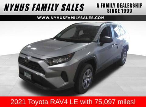 2021 Toyota RAV4 for sale at Nyhus Family Sales in Perham MN