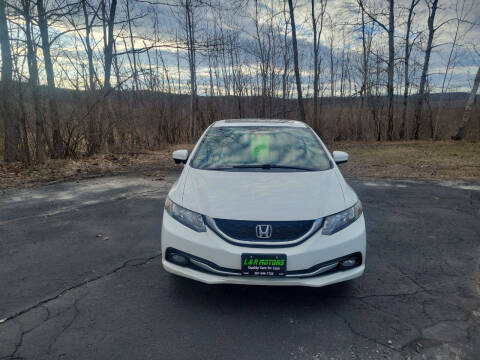 2015 Honda Civic for sale at L & R Motors in Greene ME