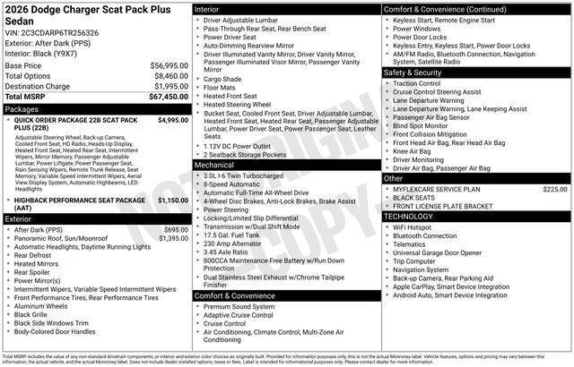 2026 Dodge Charger Scat Pack Plus