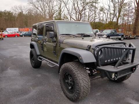 2016 Jeep Wrangler Unlimited for sale at James River Motorsports Inc. in Chester VA