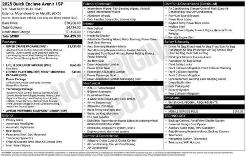 2025 Buick Enclave Avenir