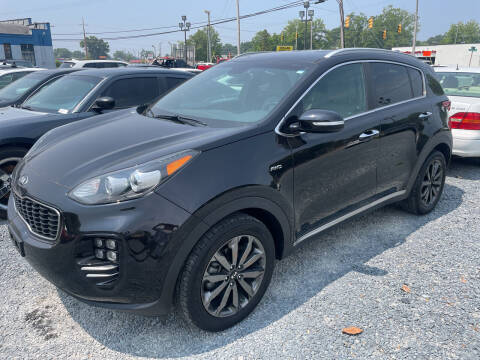 2018 Kia Sportage for sale at LAURINBURG AUTO SALES in Laurinburg NC