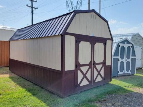 2023 Burnett Affordable Buildings 10x20 Lofted Wood Barn for sale at Lakeside Auto RV & Outdoors in Cleveland OK