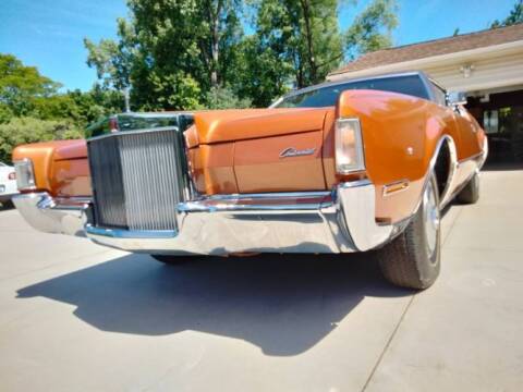 1972 Lincoln Continental for sale at Classic Car Deals in Cadillac MI