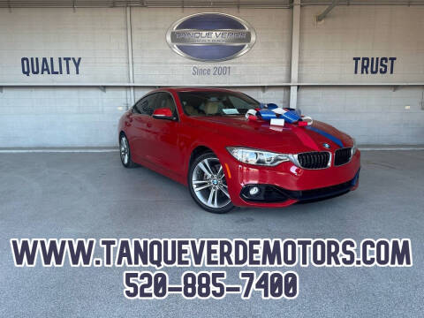 2016 BMW 4 Series for sale at TANQUE VERDE MOTORS in Tucson AZ