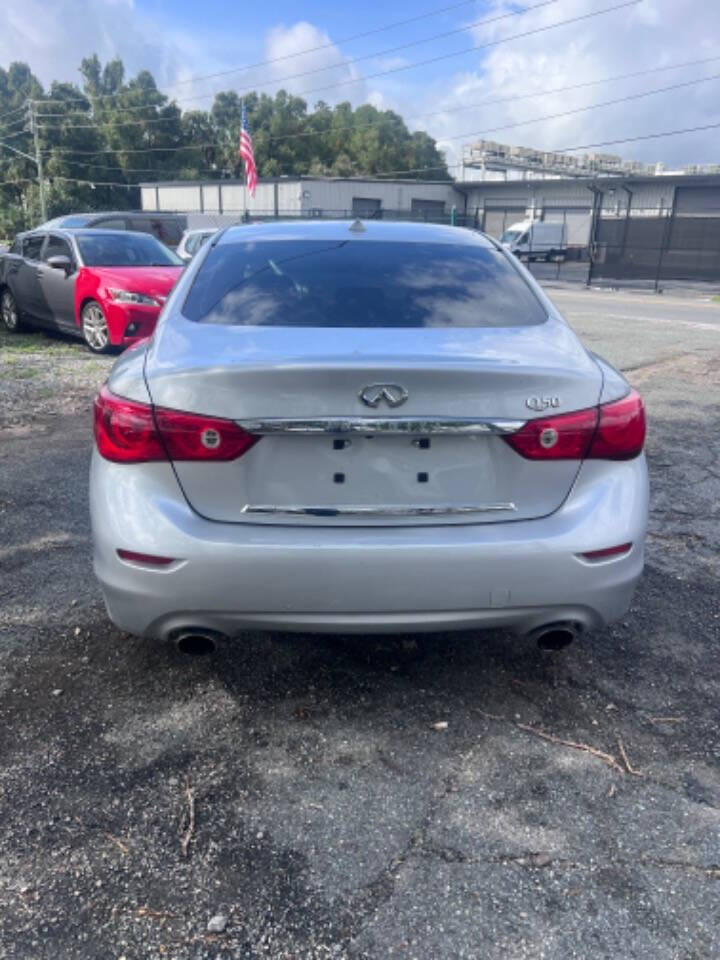 2014 INFINITI Q50 for sale at Rose Automotive Solutions in Ocala, FL