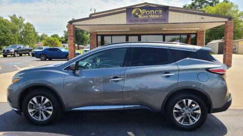 2018 Nissan Murano for sale at Ponca Auto World in Ponca City OK