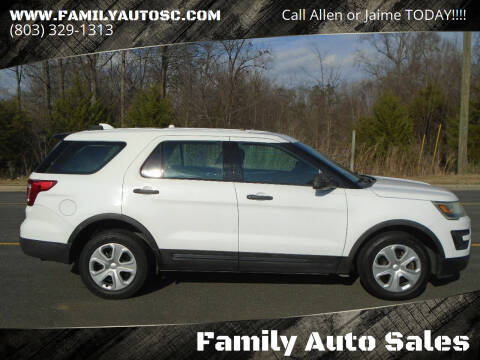 2016 Ford Explorer for sale at Family Auto Sales in Rock Hill SC