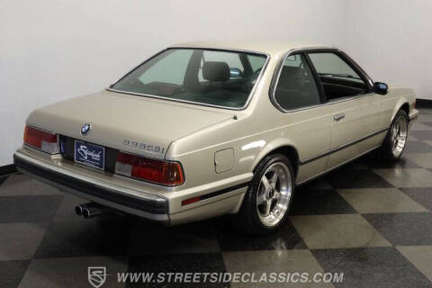 1989 BMW 6 Series 635CSi