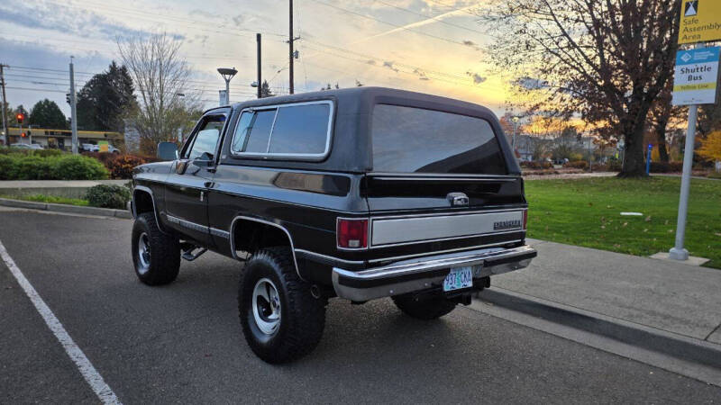 1989 Chevrolet Blazer Silverado