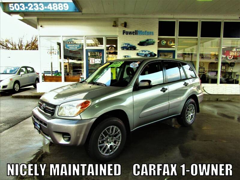 2004 Toyota RAV4 for sale at Powell Motors Inc in Portland OR