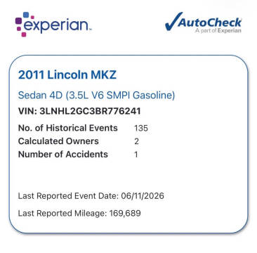 2011 Lincoln MKZ