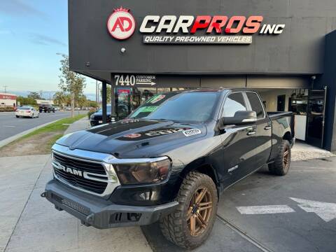 2019 RAM 1500 for sale at AD CarPros, Inc. in Downey CA