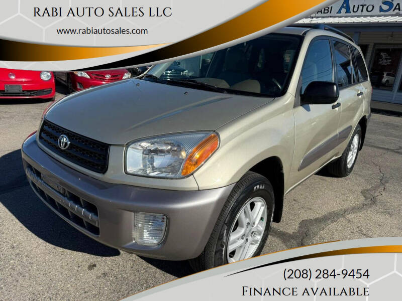 2002 Toyota RAV4 for sale at RABI AUTO SALES LLC in Garden City ID