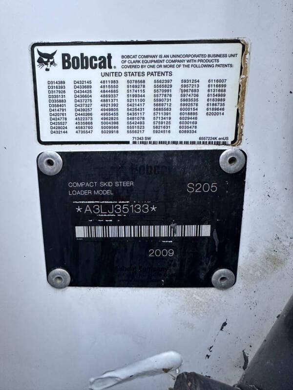 2009 Bobcat S205