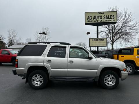 2005 Chevrolet Tahoe for sale at AG Auto Sales in Ontario NY