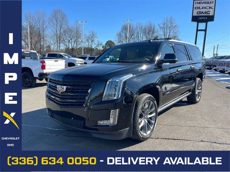 2019 Cadillac Escalade ESV for sale at Impex Chevrolet GMC in Reidsville NC