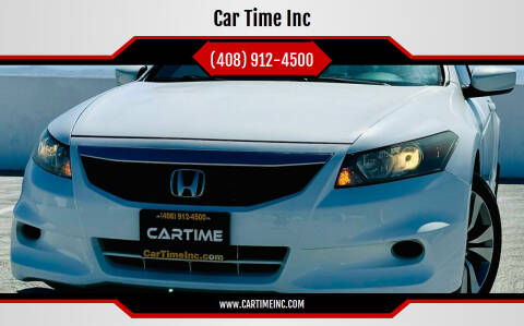 2011 Honda Accord for sale at Car Time Inc in San Jose CA