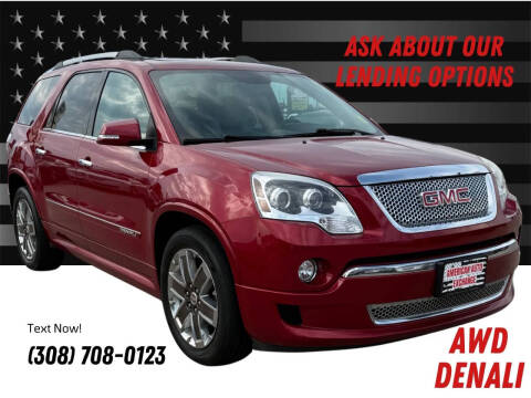 2012 GMC Acadia Denali