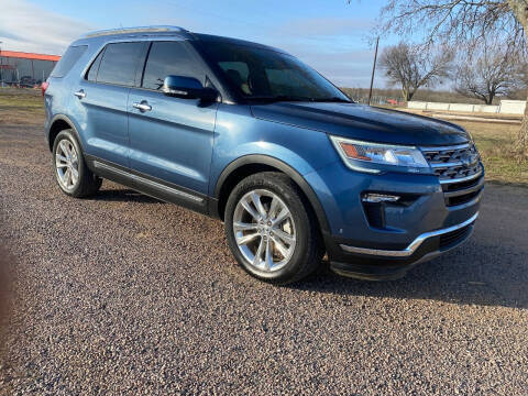 2018 Ford Explorer for sale at CAVENDER MOTORS in Van Alstyne TX