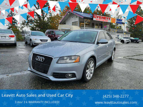 2011 Audi A3 for sale at Leavitt Auto Sales and Used Car City in Everett WA