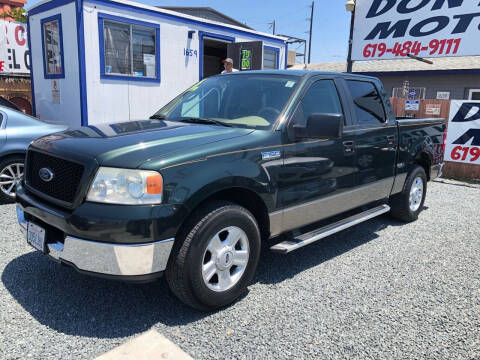 2005 Ford F-150 for sale at DON DIAZ MOTORS in San Diego CA