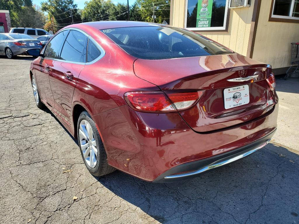 2015 Chrysler 200 for sale at DAGO'S AUTO SALES LLC in Dalton, GA