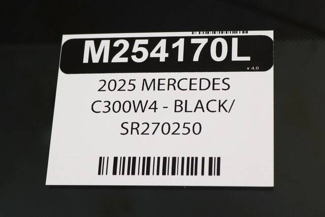 2025 Mercedes-Benz C-Class C 300 4MATIC