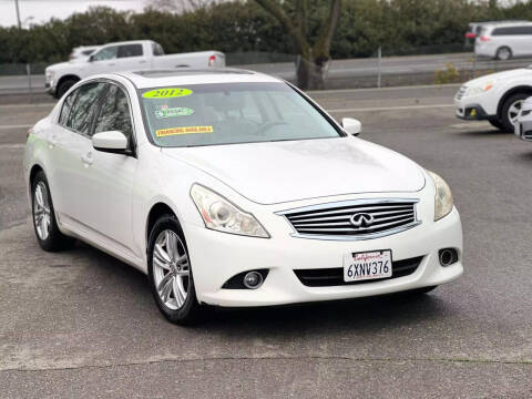 2012 Infiniti G25 Sedan