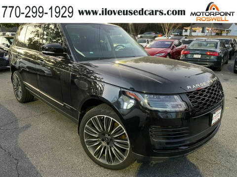 2019 Land Rover Range Rover for sale at Motorpoint Roswell in Roswell GA