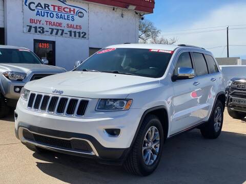2014 Jeep Grand Cherokee for sale at CarTech Auto Sales in Houston TX