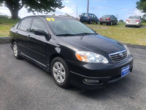 2007 Toyota Corolla for sale at Crestwood Auto Sales in Swansea MA