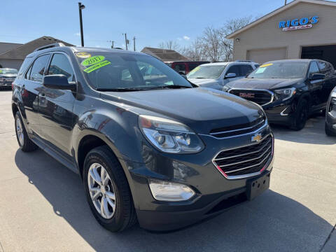 2017 Chevrolet Equinox for sale at Rigo's Auto Sales, Inc. in Lafayette IN