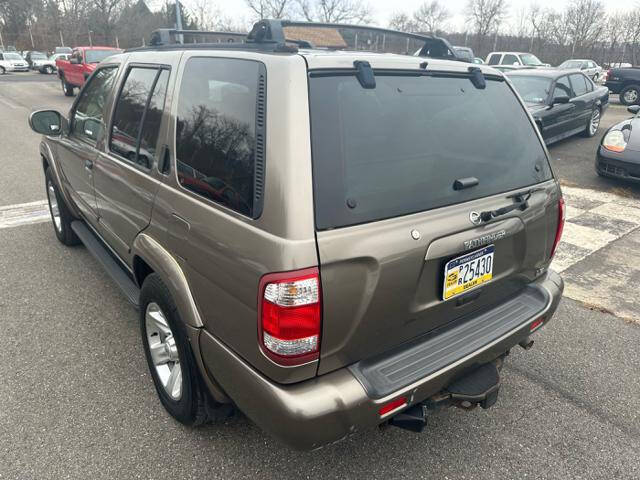 2002 Nissan Pathfinder for sale at FUELIN  FINE AUTO SALES INC in Saylorsburg, PA