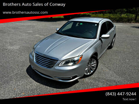 2012 Chrysler 200 for sale at Brothers Auto Sales of Conway in Conway SC