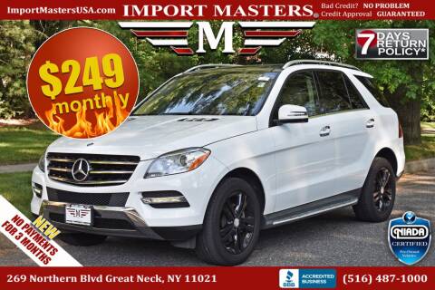 2014 Mercedes-Benz M-Class for sale at Import Masters in Great Neck NY