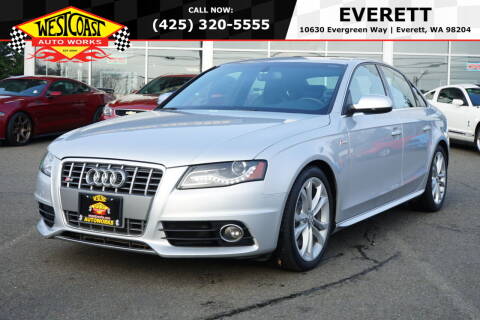 2010 Audi S4 for sale at West Coast Auto Works in Edmonds WA