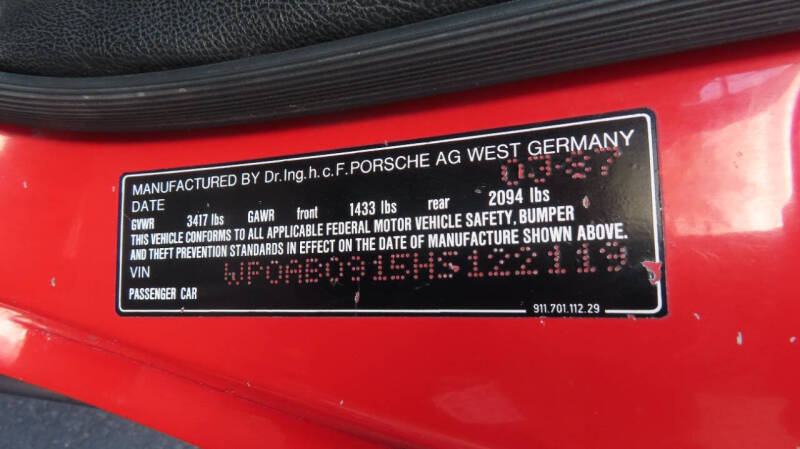 1987 Porsche 911 Carrera