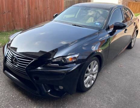 2015 Lexus IS 250 for sale at Rayyan Autos in Dallas TX