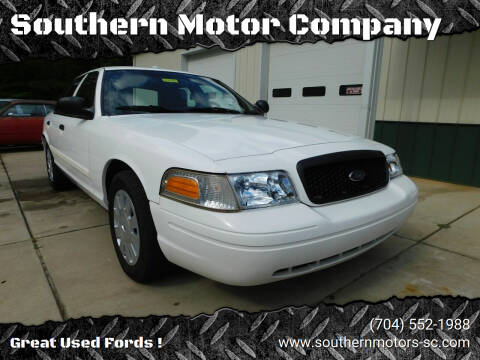 2011 Ford Crown Victoria for sale at Southern Motor Company in Lancaster SC