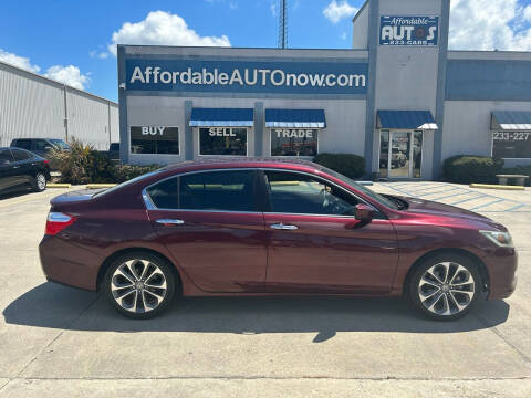 2013 Honda Accord for sale at Affordable Autos in Houma LA