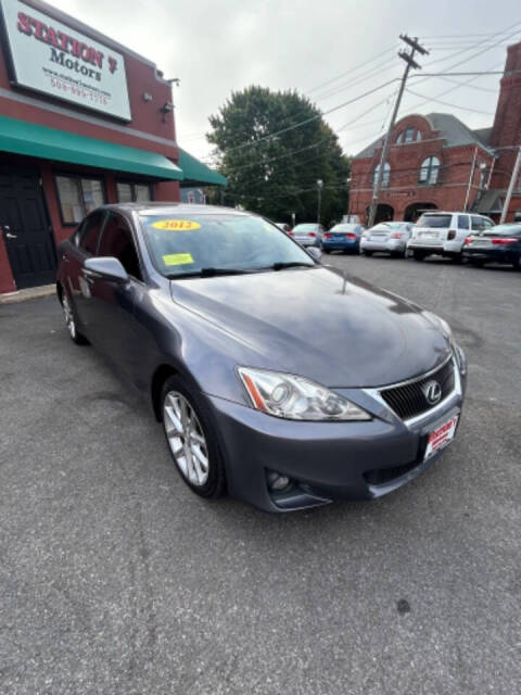 2012 Lexus IS 250 for sale at STATION 7 MOTORS in New Bedford, MA