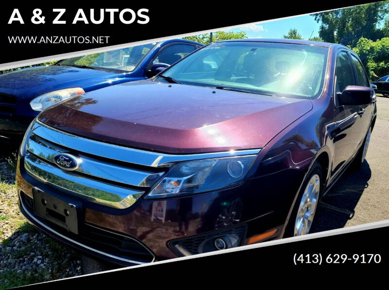 2011 Ford Fusion for sale at A & Z AUTOS in Westfield MA