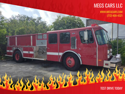 1996 Hurricane Fire Truck for sale at Megs Cars LLC in Fort Pierce FL