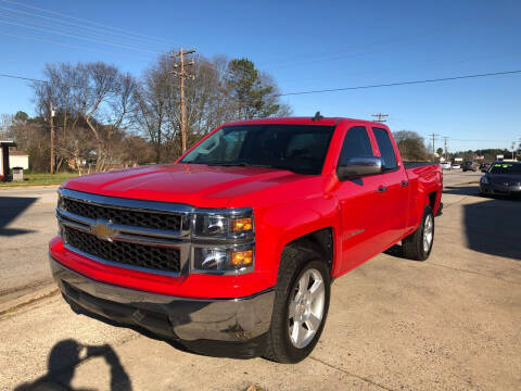 2015 Chevrolet Silverado 1500 for sale at E Motors LLC in Anderson SC